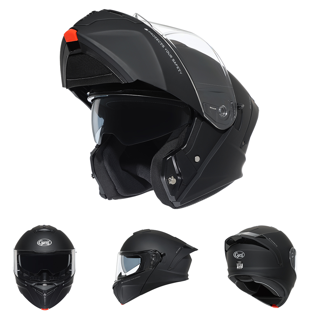CYRIL Modular Helmet Motorcycl - Modular Flip Up Motorcycle Helmet Dot Approved 评论和价格