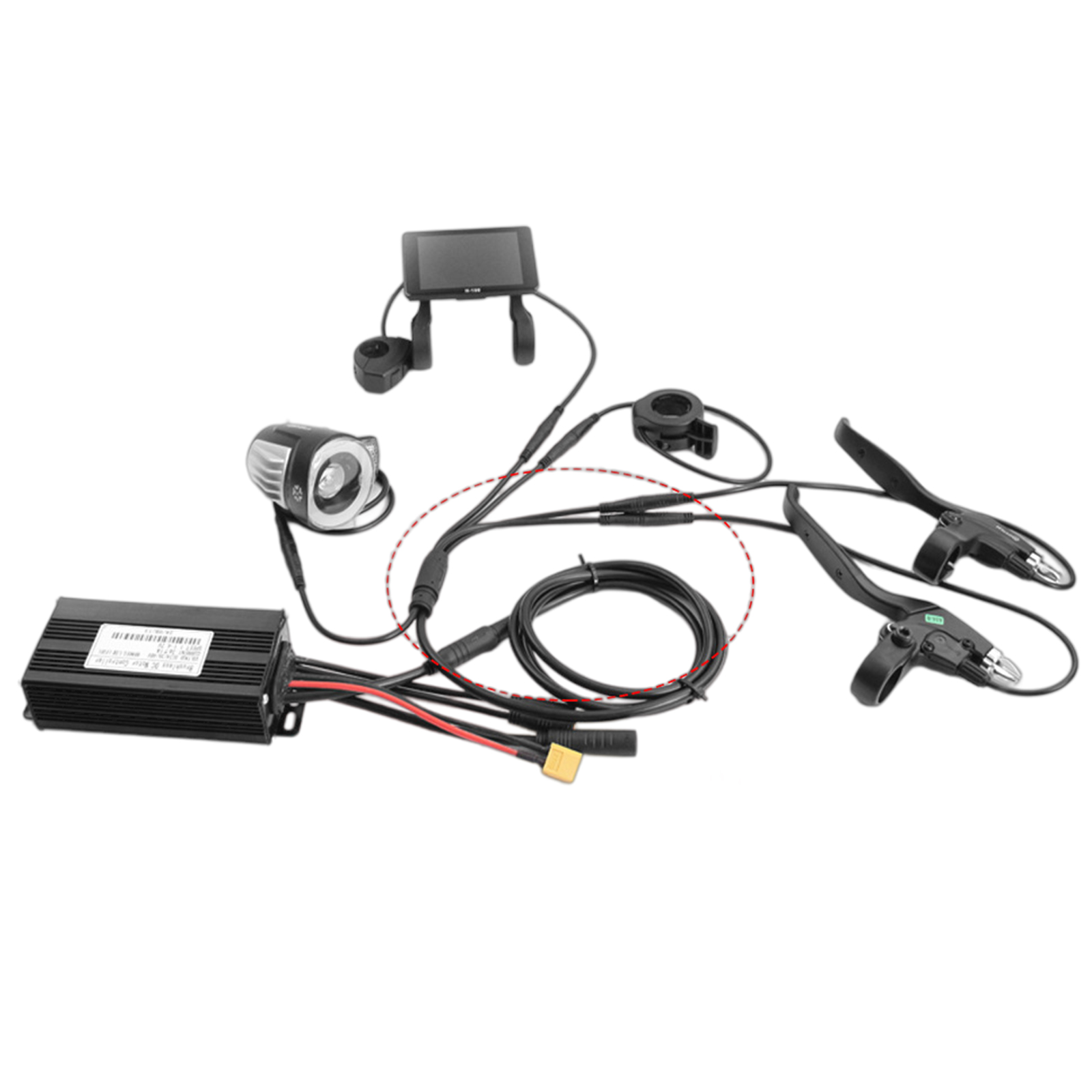 1T5 9-Pin Waterproof Ebike Thr - Scooter Parts 评论和价格