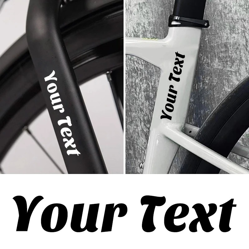 1PC Custom Bicycle Stickers Fr - Motorcycle Helmets 评论和价格