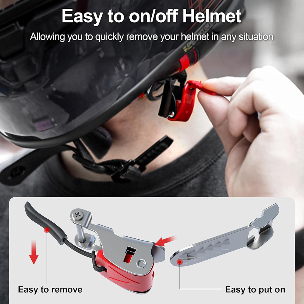 Light Weight Helmet Quick Rele - Quick Release Buckle Motorcycle Helmet 评论和价格